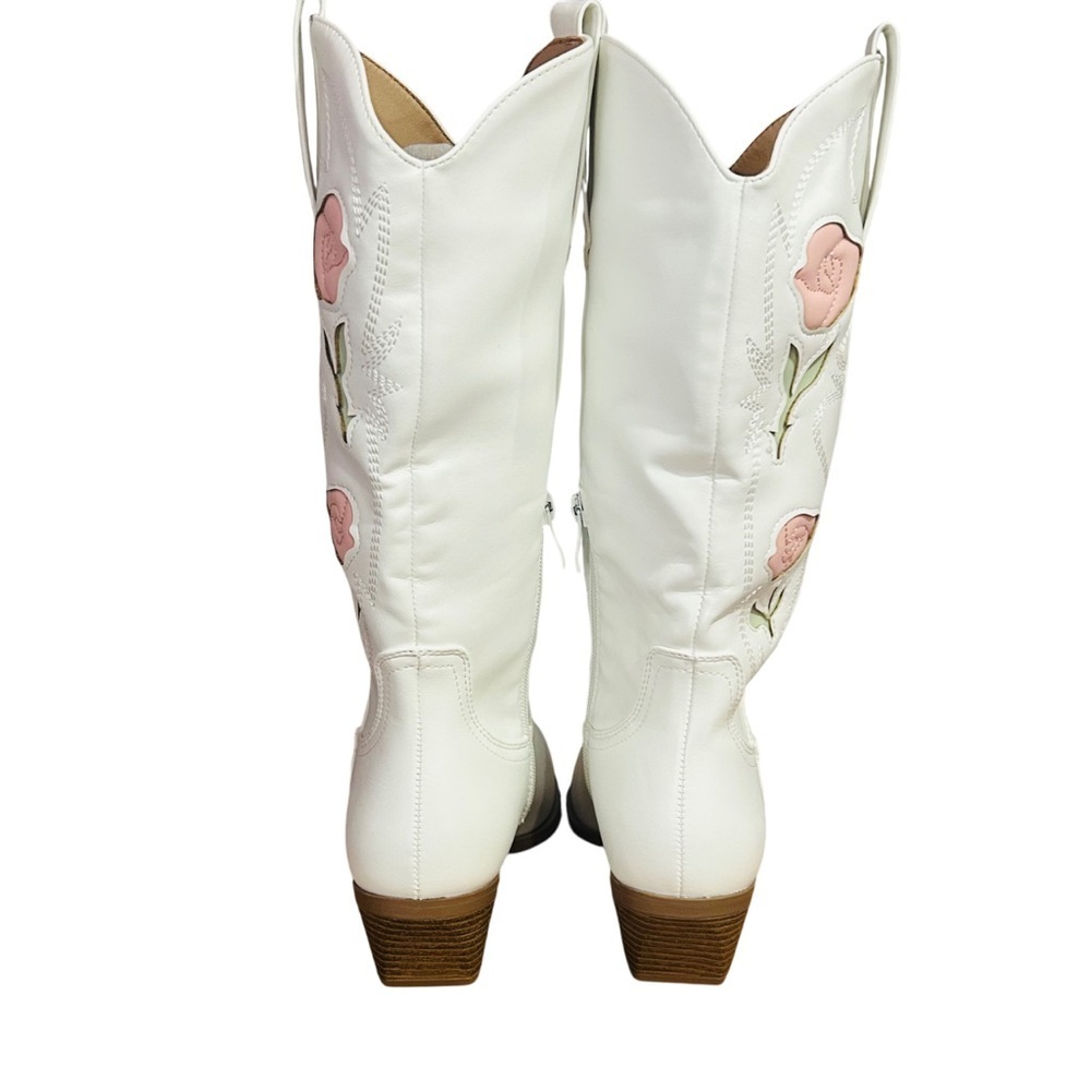 WOMEN’S KNEE HIGH COWBOY BOOTS (WILLA-8) - Picture 4 of 9